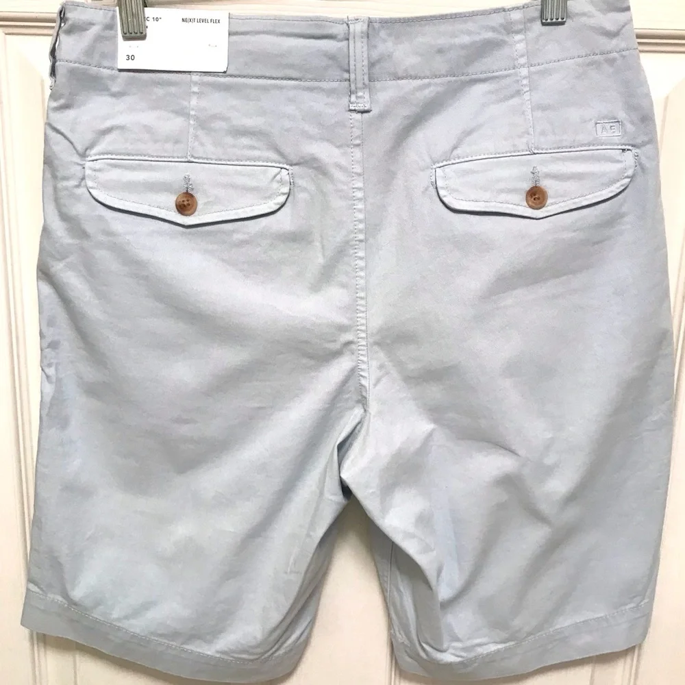 NWT American Eagle Classic 10” Shorts Light Blue